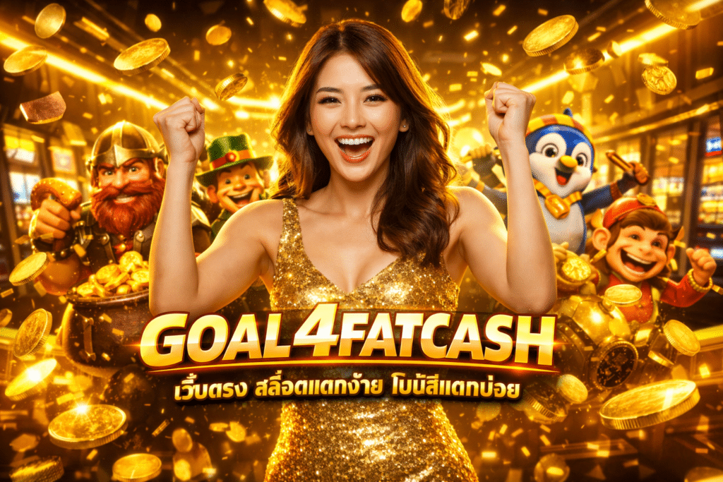 GOAL4FATCASH เว็บตรง สล็อตแตกง่าย โบนัสแตกบ่อย