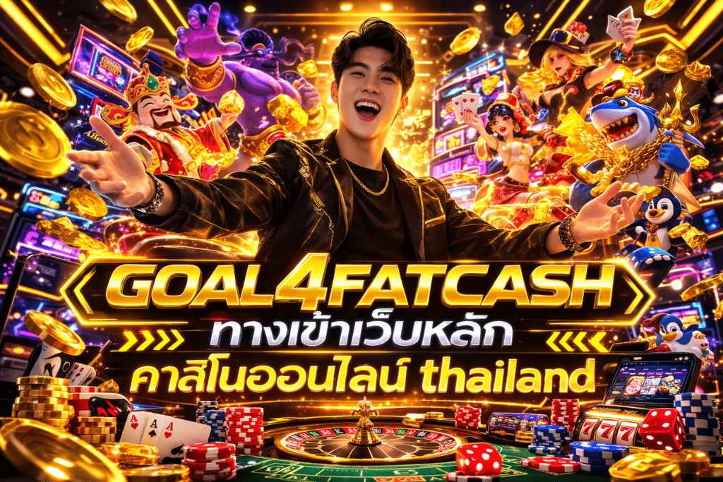 GOAL4FATCASH ทางเข้าเว็บหลัก คาสิโนออนไลน์ thailand
