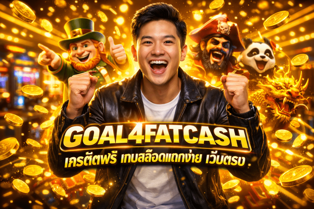 GOAL4FATCASH เครดิตฟรี เกมสล็อตแตกง่าย เว็บตรง