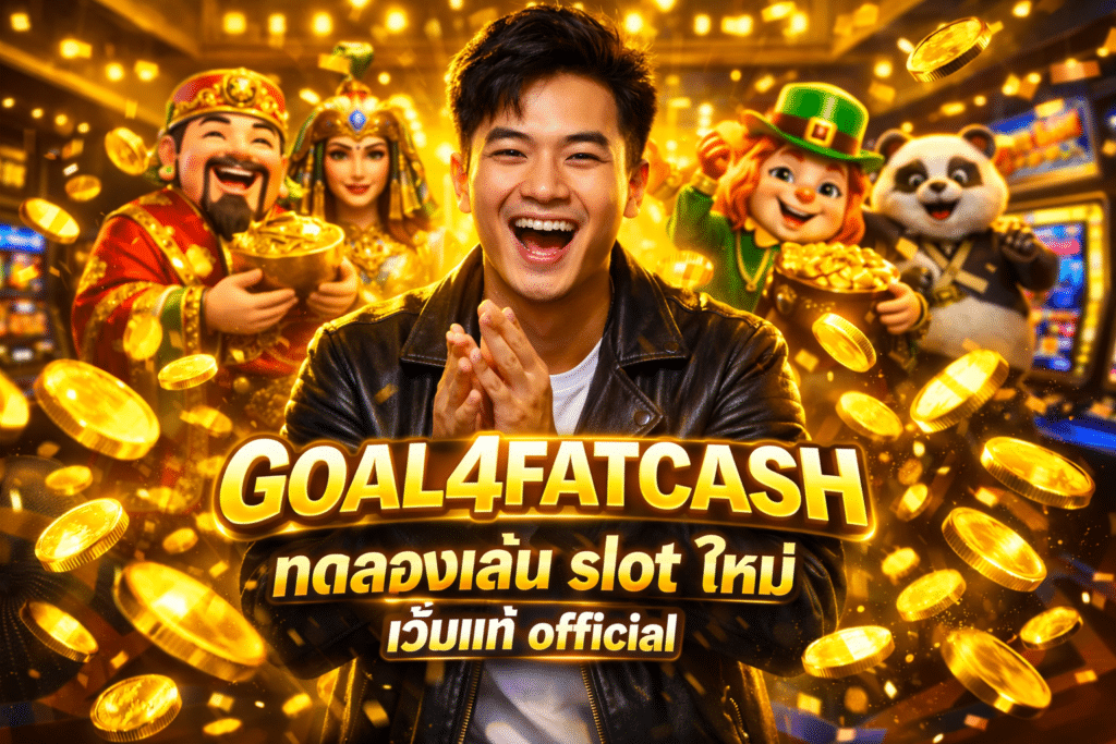 GOAL4FATCASH ทดลองเล่น slot ใหม่ เว็บแท้